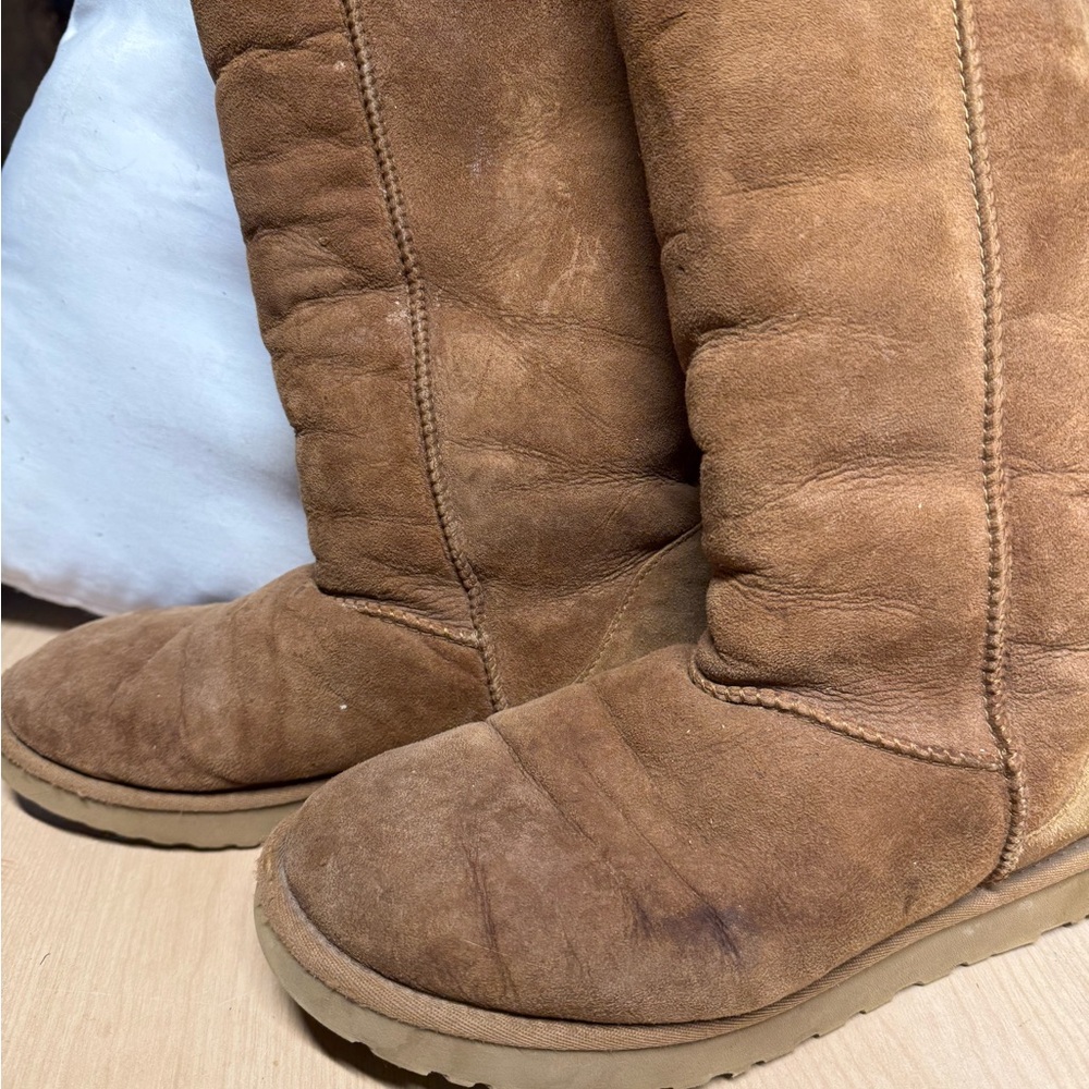 UGG Tan Suede Boots